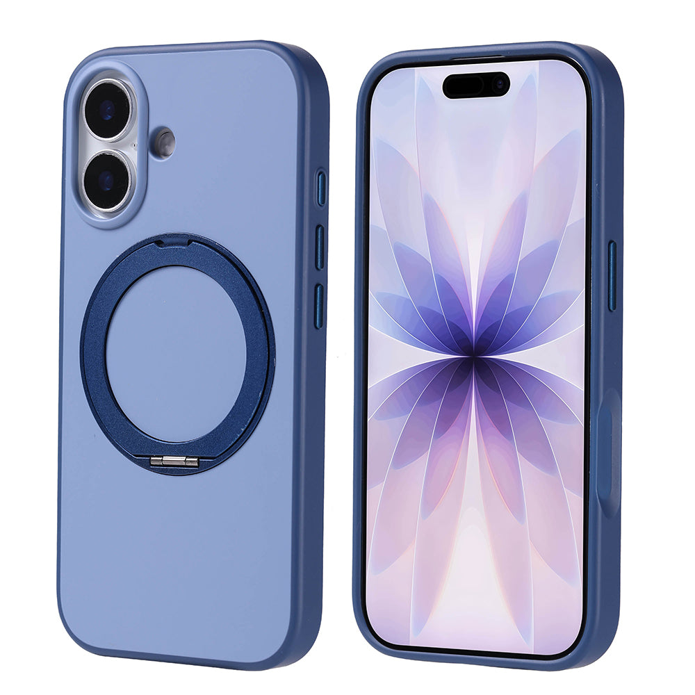 iPhone 17 Kılıf M-Safe Şarj Özellikli Standlı Zore Proton Silikon Kılıf