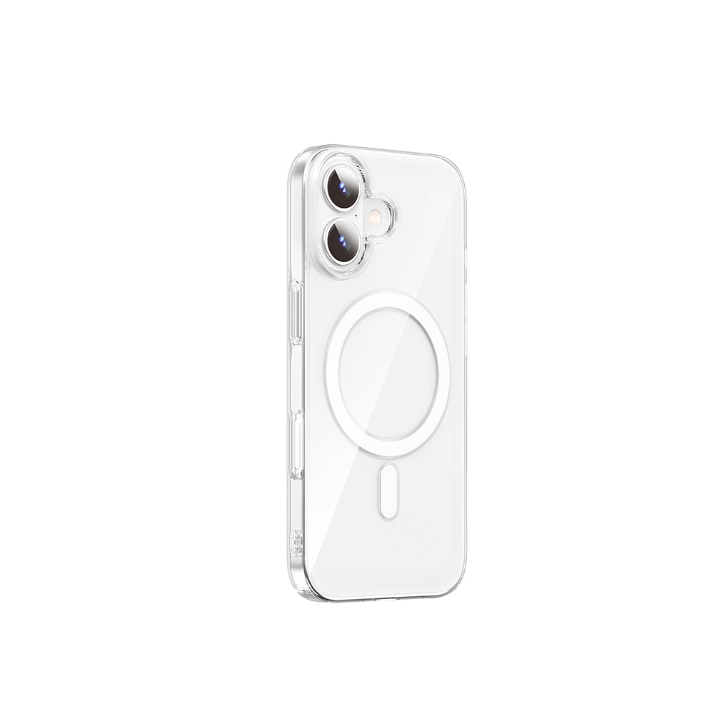 iPhone 17 Kılıf M-safe Şarj Özellikli Wiwu YXK-207 Invisible Pro Sert PC Kılıf