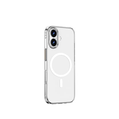 iPhone 17 Kılıf M-safe Şarj Özellikli Wiwu YXK-208 Invisible Ultra Sert PC Kılıf