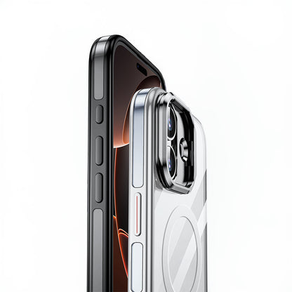 iPhone 17 Kılıf M-safe Şarj Özellikli Wlons Standlı Efsane Kılıf