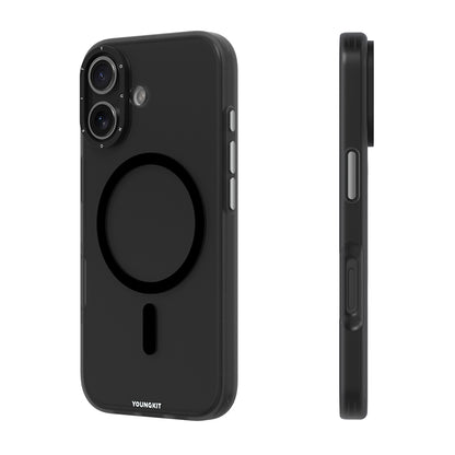 iPhone 17 Kılıf M-safe Şarj Özellikli Youngkit Hidden Sand Serisi Kılıf