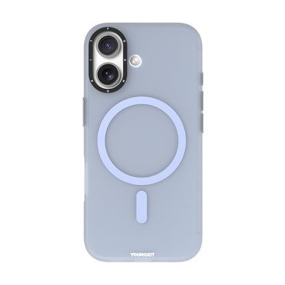 iPhone 17 Kılıf M-safe Şarj Özellikli Youngkit Hidden Sand Serisi Kılıf