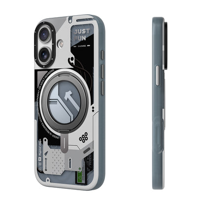 iPhone 17 Kılıf M-safe Şarj Özellikli Youngkit Starship Serisi Kılıf