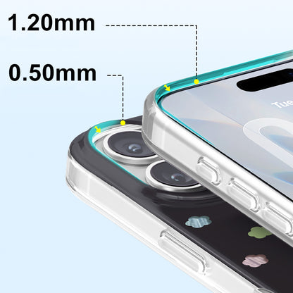 iPhone 17 Kılıf M-Safe Şarj Özellikli Zore Paris Axen Sert PC Kılıf