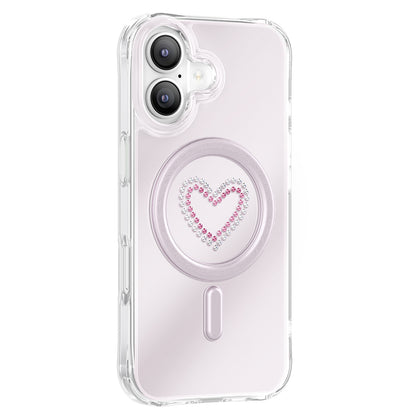 iPhone 17 Kılıf M-Safe Şarj Özellikli Zore Paris Mova Sert PC Kılıf