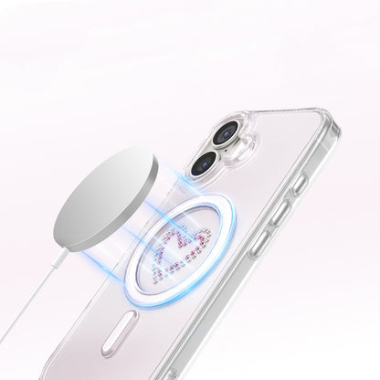 iPhone 17 Kılıf M-Safe Şarj Özellikli Zore Paris Mova Sert PC Kılıf