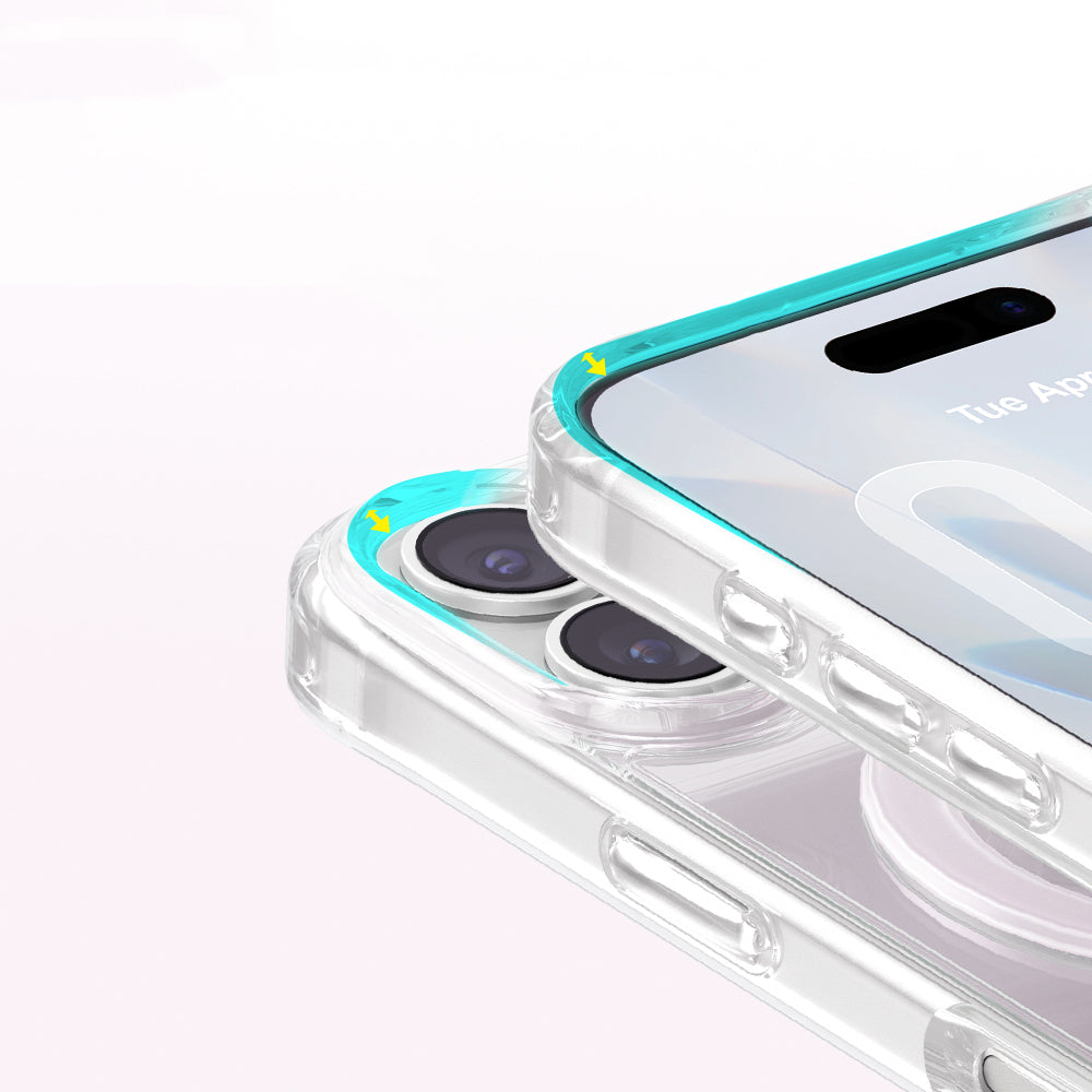 iPhone 17 Kılıf M-Safe Şarj Özellikli Zore Paris Mova Sert PC Kılıf