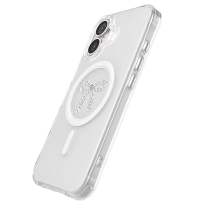 iPhone 17 Kılıf M-Safe Şarj Özellikli Zore Paris Mova Sert PC Kılıf