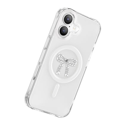 iPhone 17 Kılıf M-Safe Şarj Özellikli Zore Paris Mova Sert PC Kılıf