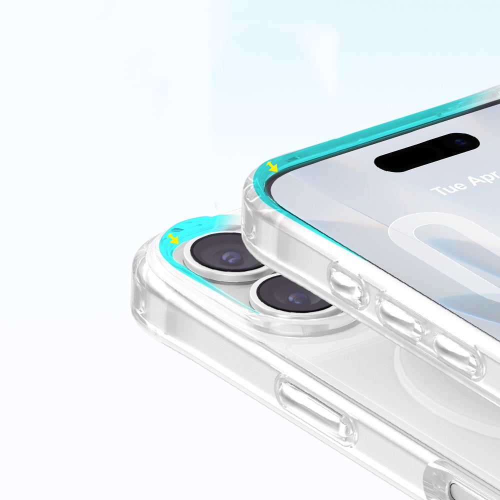 iPhone 17 Kılıf M-Safe Şarj Özellikli Zore Paris Mova Sert PC Kılıf