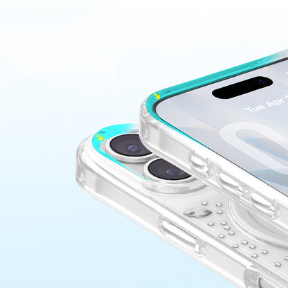 iPhone 17 Kılıf M-Safe Şarj Özellikli Zore Paris Mova Sert PC Kılıf