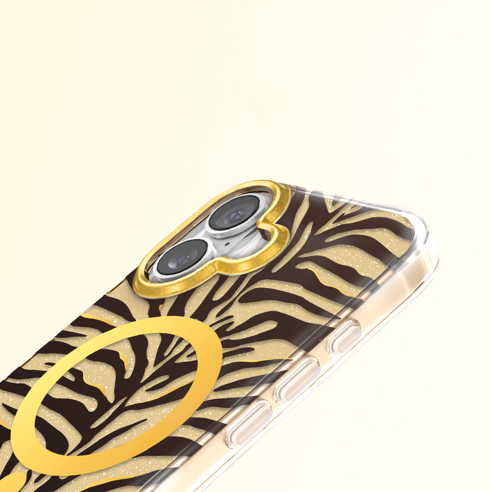 iPhone 17 Kılıf M-Safe Şarj Özellikli Zore Paris Veyro TPU Kılıf