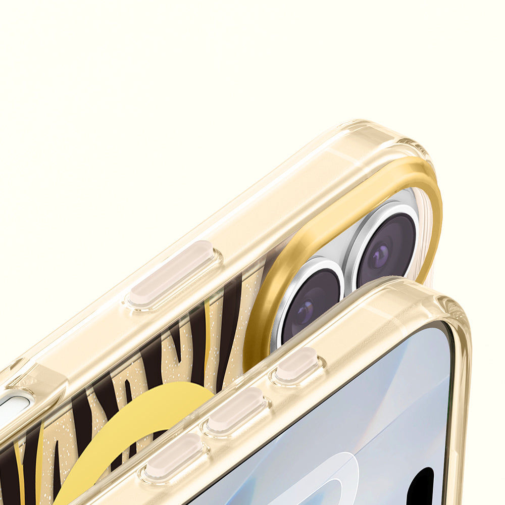 iPhone 17 Kılıf M-Safe Şarj Özellikli Zore Paris Veyro TPU Kılıf