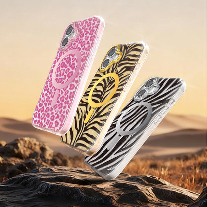 iPhone 17 Kılıf M-Safe Şarj Özellikli Zore Paris Veyro TPU Kılıf
