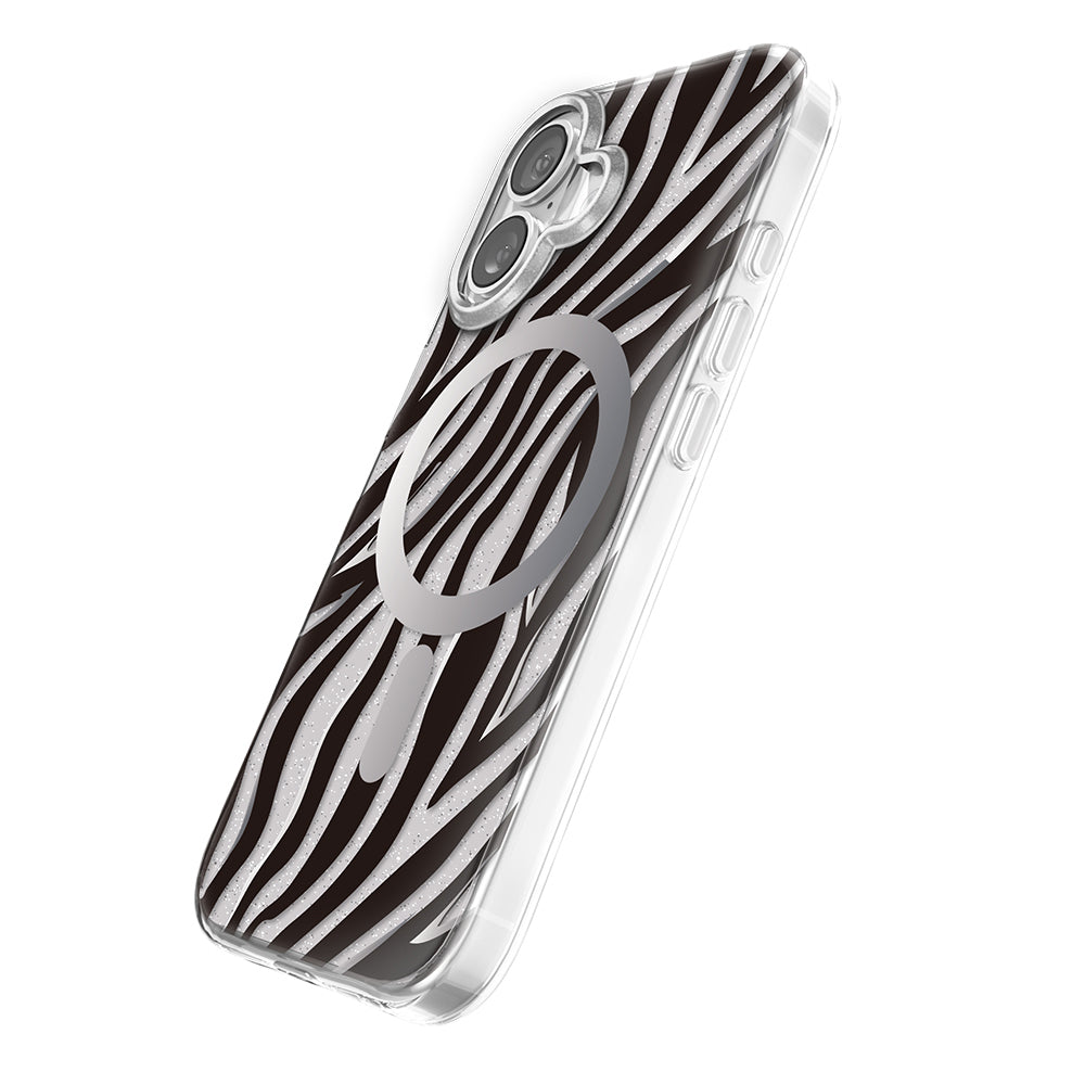 iPhone 17 Kılıf M-Safe Şarj Özellikli Zore Paris Veyro TPU Kılıf