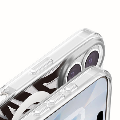 iPhone 17 Kılıf M-Safe Şarj Özellikli Zore Paris Veyro TPU Kılıf