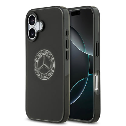 iPhone 17 Kılıf Mercedes Benz OrijinalLisanslı M-safe Şarj Özellikli Buzlu PC Nostaljik Yıldız Dizayn Kılıf