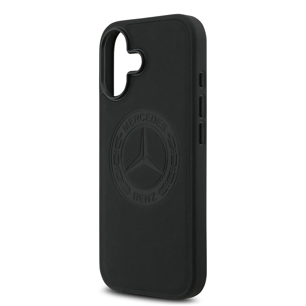 iPhone 17 Kılıf Mercedes Benz OrijinalLisanslı M-safe Şarj Özellikli Hakiki Deri Nostaljik Yıldız Dizayn Kılıf