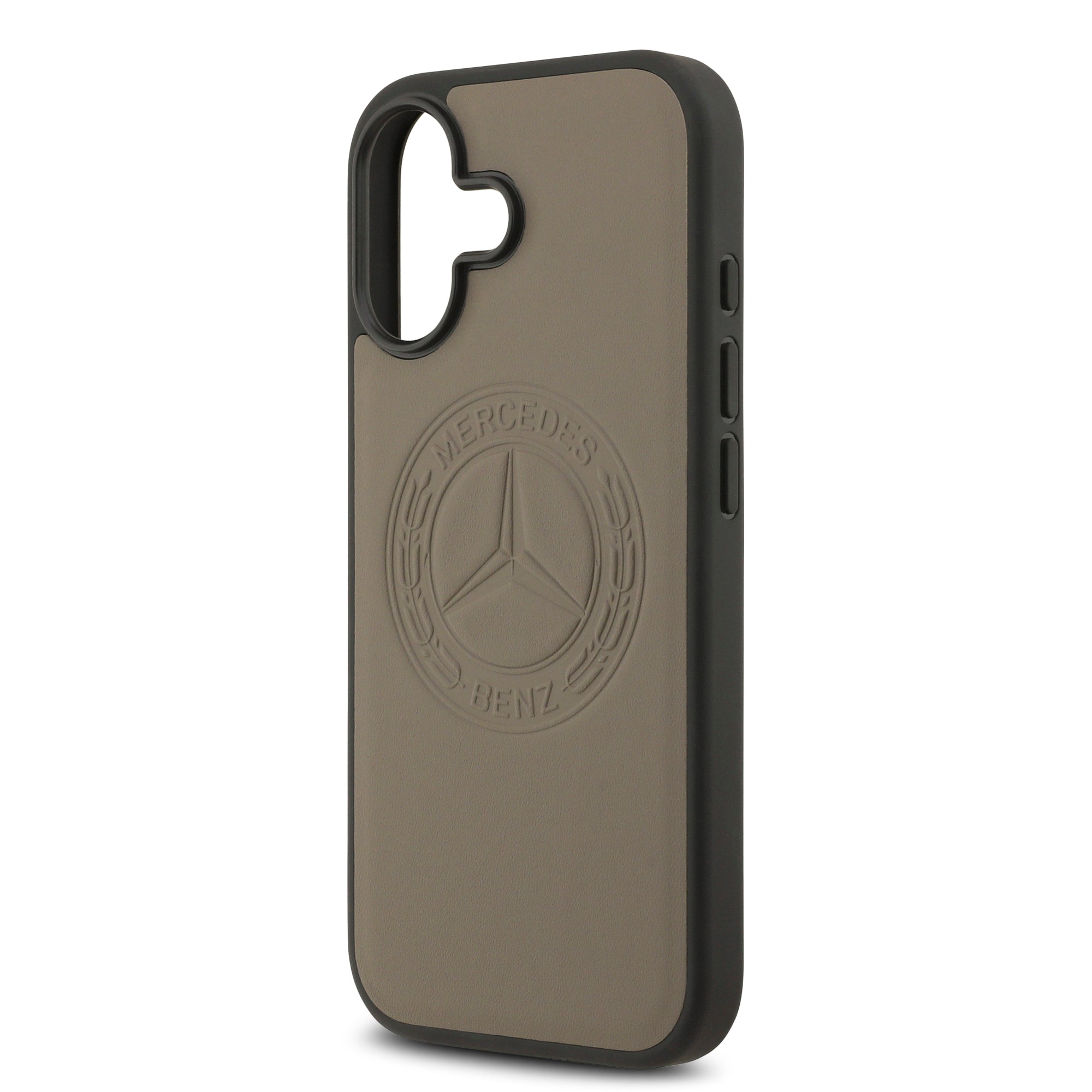 iPhone 17 Kılıf Mercedes Benz OrijinalLisanslı M-safe Şarj Özellikli Hakiki Deri Nostaljik Yıldız Dizayn Kılıf