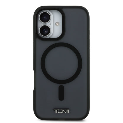 iPhone 17 Kılıf TUMI Orijinal Lisanslı M-safe Şarj Özellikli Buzlu Transparan Kılıf