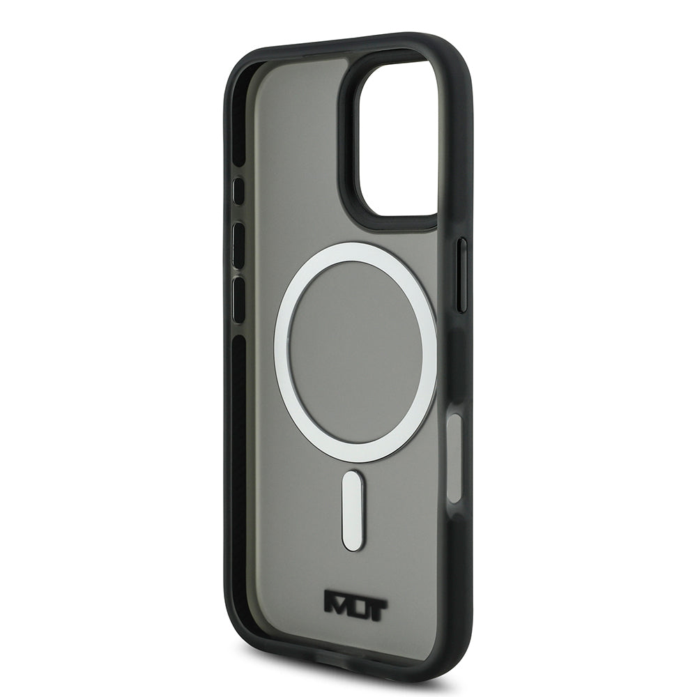 iPhone 17 Kılıf TUMI Orijinal Lisanslı M-safe Şarj Özellikli Buzlu Transparan Kılıf