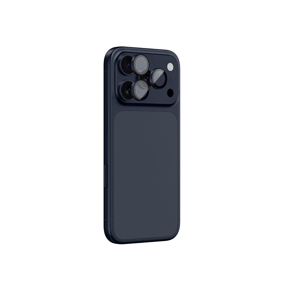 iPhone 17 Pro Amazingthing Anti Reflective Kamera Lens Koruyucu + Kolay Uygulama Aparatlı