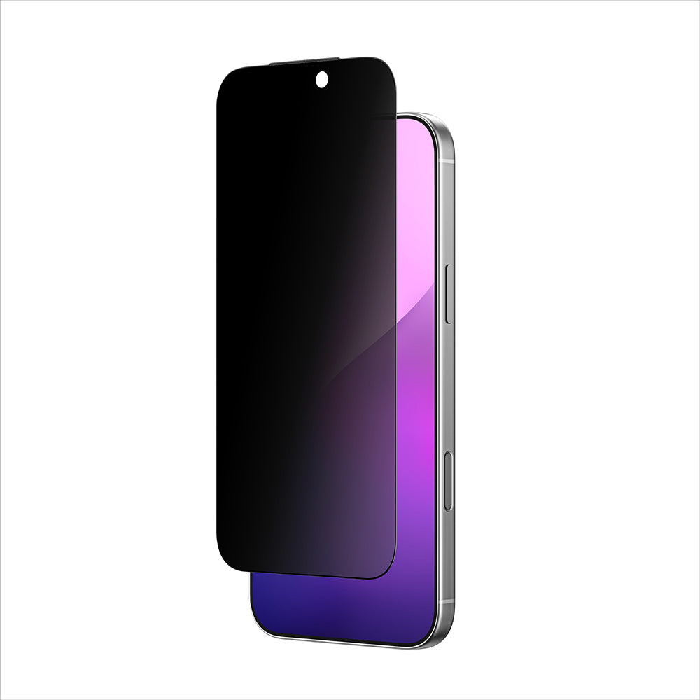 iPhone 17 Pro Amazingthing Titan Privacy Parmak İzi Bırakmayan Temperli Cam Ekran Koruyucu