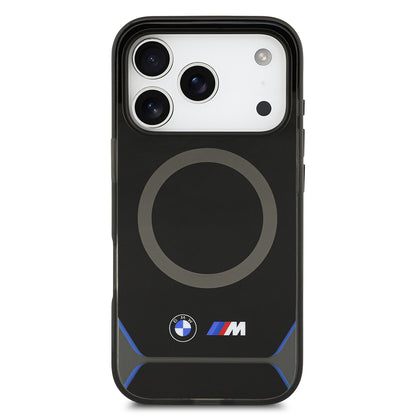 iPhone 17 Pro Kılıf BMW Orijinal Lisanslı M-safe Şarj Özellikli Metal Buton Tasarımlı IML Baskılı M Dizayn Kılıf