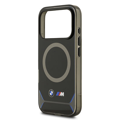 iPhone 17 Pro Kılıf BMW Orijinal Lisanslı M-safe Şarj Özellikli Metal Buton Tasarımlı IML Baskılı M Dizayn Kılıf