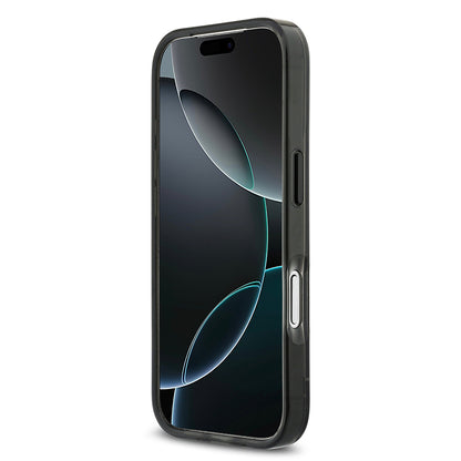 iPhone 17 Pro Kılıf BMW Orijinal Lisanslı M-safe Şarj Özellikli Metal Buton Tasarımlı Tranparan M Dizayn Kılıf