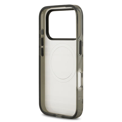 iPhone 17 Pro Kılıf BMW Orijinal Lisanslı M-safe Şarj Özellikli Metal Kamera Butonlu Yatay Şeritli M Dizayn Kılıf