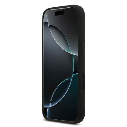 iPhone 17 Pro Kılıf DKNY Orjinal Lisanslı M-safe Şarj Özellikli Metal Logolu Silikon Kılıf