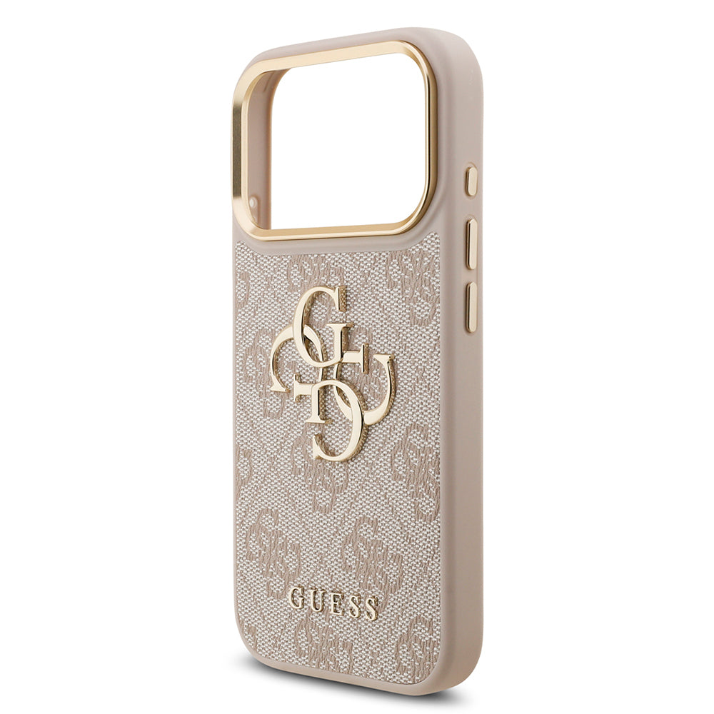 iPhone 17 Pro Kılıf Guess Orijinal Lisanslı 4G Büyük Metal Logolu Kalın Askılı Kılıf