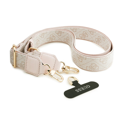 iPhone 17 Pro Kılıf Guess Orijinal Lisanslı 4G Büyük Metal Logolu Kalın Askılı Kılıf