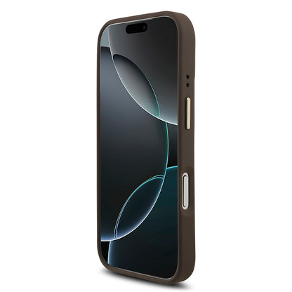 iPhone 17 Pro Kılıf Guess Orijinal Lisanslı 4G Büyük Metal Logolu Kalın Askılı Kılıf