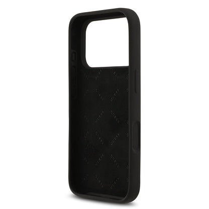 iPhone 17 Pro Kılıf Guess Orijinal Lisanslı Grained Yazı Logolu Kılıf