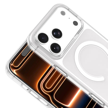 iPhone 17 Pro Kılıf IC Çipli Zore Wireless Şarj Özellikli Şeffaf Orjin Kılıf