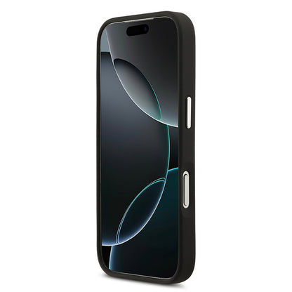 iPhone 17 Pro Kılıf Lacoste Orijinal Lisanslı M-safe Şarj Özellikli Champs Elysees PU Deri Tasarımlı Kılıf