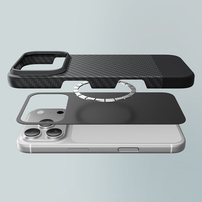iPhone 17 Pro Kılıf M-safe Şarj Özellikli 1500D Aramid Fiber Amazingthing Titan Max Serisi Kılıf