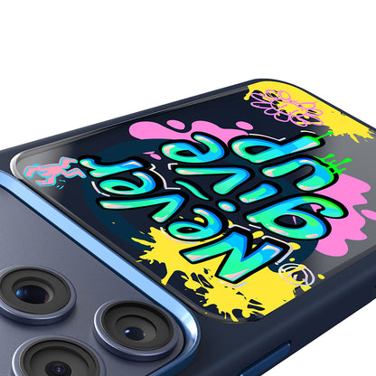 iPhone 17 Pro Kılıf M-safe Şarj Özellikli 3D Baskılı Tasarım Mutural Graffiti Serisi Kılıf