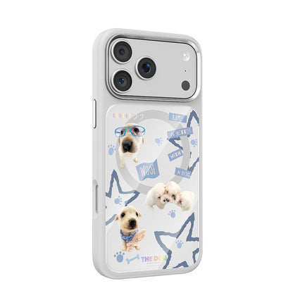 iPhone 17 Pro Kılıf M-safe Şarj Özellikli 3D Baskılı Tasarım Mutural The Dog Serisi Kılıf