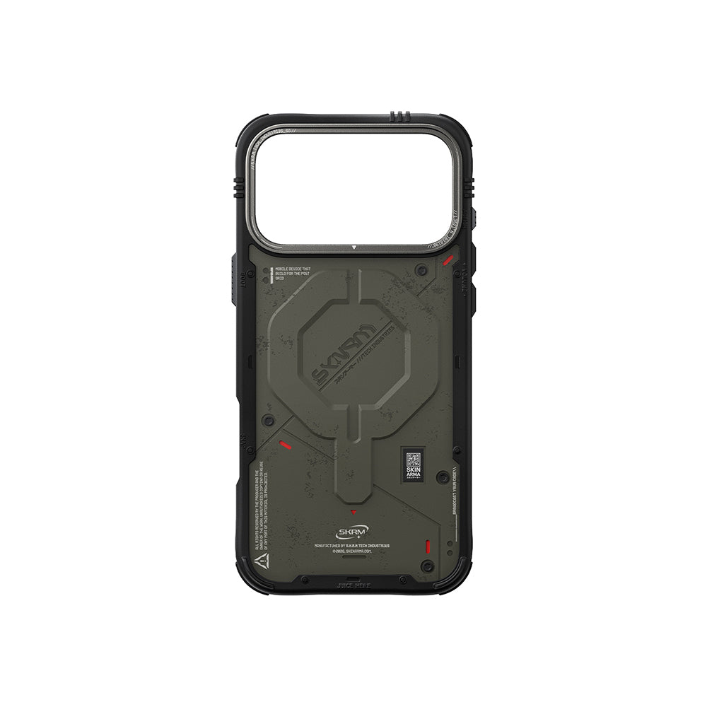 iPhone 17 Pro Kılıf M-Safe Şarj Özellikli Airbag Tasarımlı Skinarma Vigor Kılıf