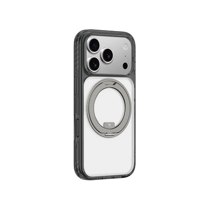 iPhone 17 Pro Kılıf M-Safe Şarj Özellikli Airbag Tasarımlı Standlı AmazingThing Titan Pro MagSpin Kılıf