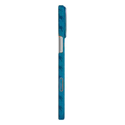 iPhone 17 Pro Kılıf M-safe Şarj Özellikli Aramid Fiber Pitaka Edge Serisi Happiness Rides Kılıf