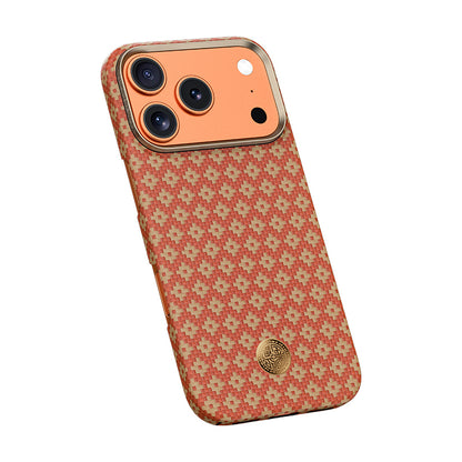 iPhone 17 Pro Kılıf M-Safe Şarj Özellikli Benks ArmorAir ArmorGrid Serisi Kevlar Karbon Kılıf