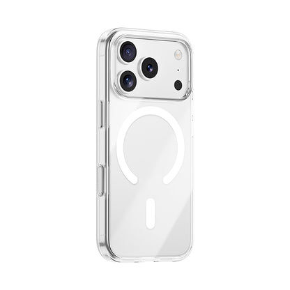 iPhone 17 Pro Kılıf M-safe Şarj Özellikli Benks Crystal Serisi Şeffaf Kılıf