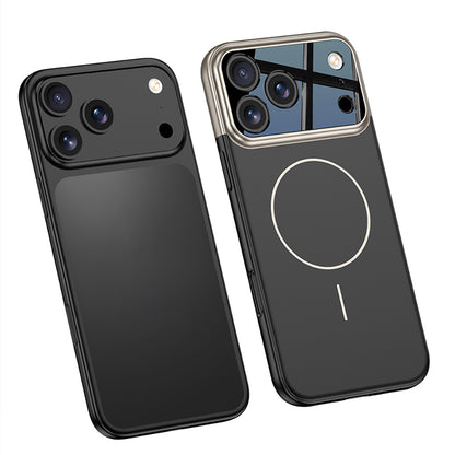 iPhone 17 Pro Kılıf M-safe Şarj Özellikli Çift Parçalı Zore Napoli Kılıf