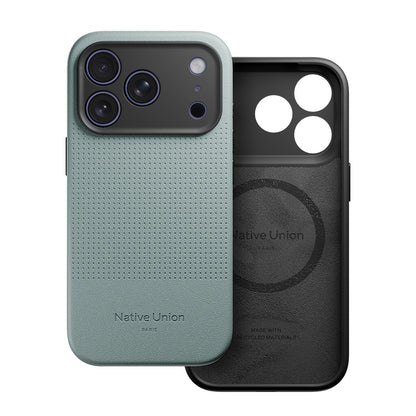 iPhone 17 Pro Kılıf M-safe Şarj Özellikli Deri Dokulu Native Union 2025 Active Serisi Kılıf
