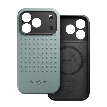 iPhone 17 Pro Kılıf M-safe Şarj Özellikli Deri Dokulu Native Union 2025 Active Serisi Kılıf