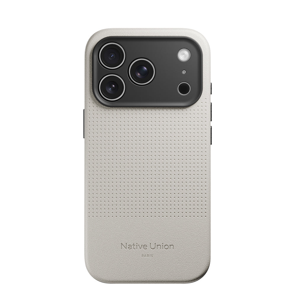 iPhone 17 Pro Kılıf M-safe Şarj Özellikli Deri Dokulu Native Union 2025 Active Serisi Kılıf